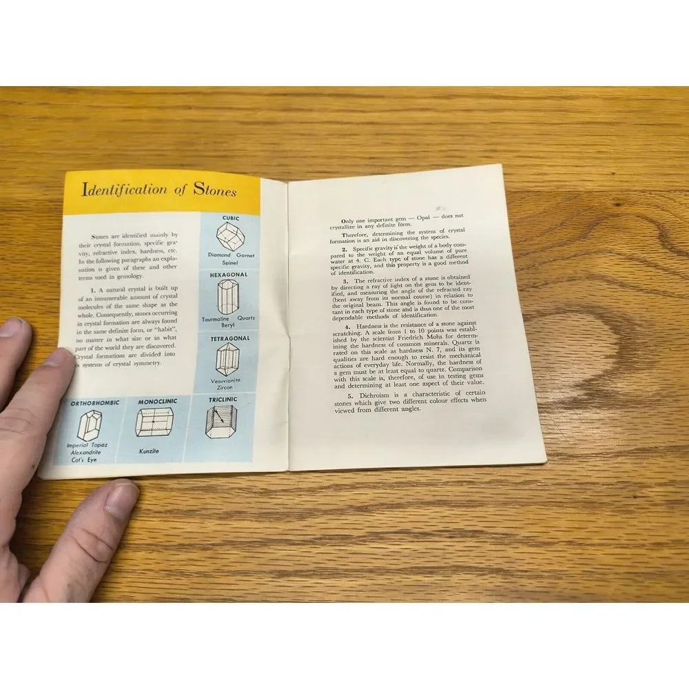 Vintage H. Werner Introduction Brazilian Gems PBuenos‎ Aires Advertising Booklet